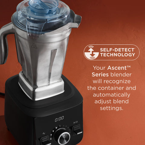 Vitamix: diseño compacto ideal para cocinas con espacio limitado.