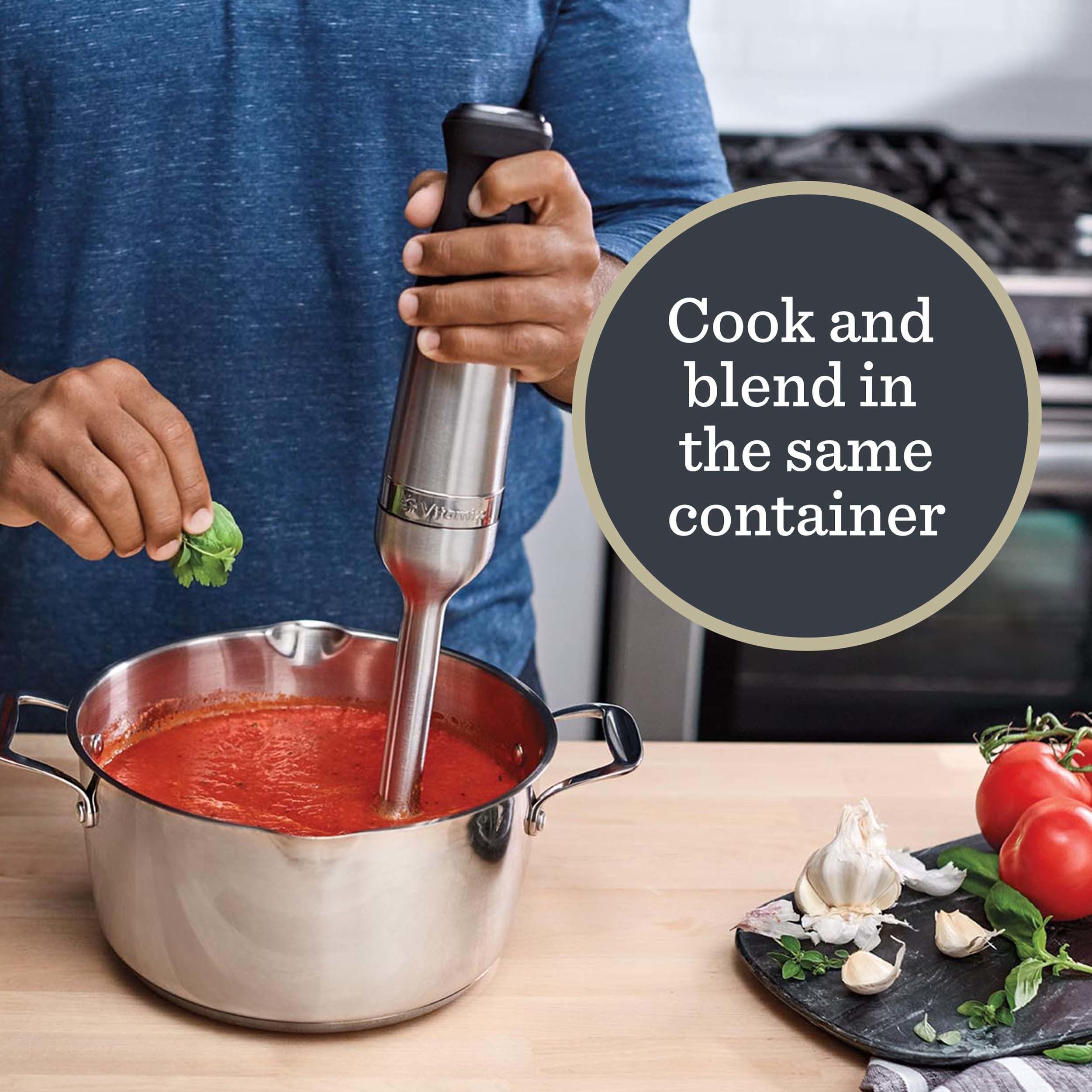 Vitamix limpieza fácil para uso diario.