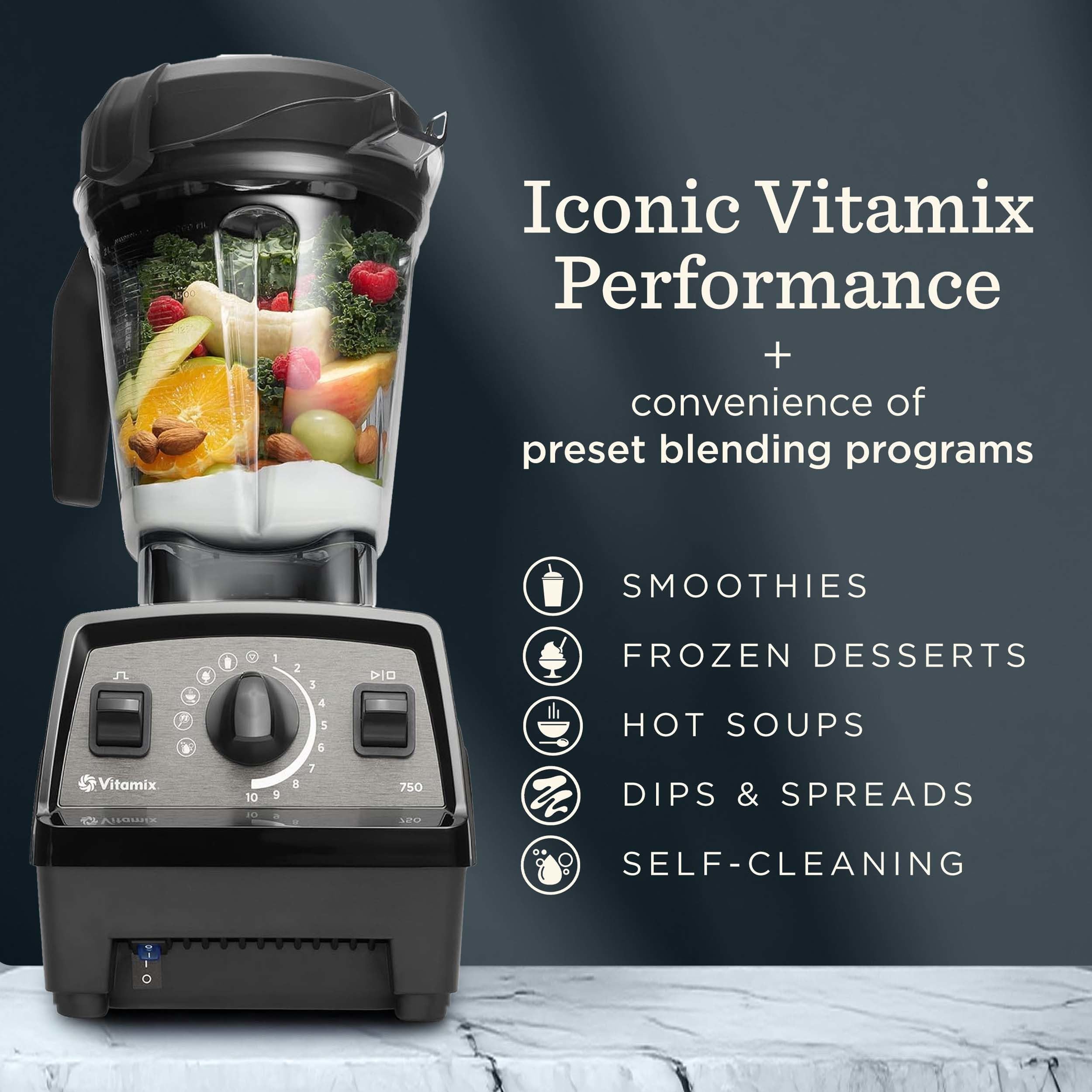 Vitamix Propel 750 cuchillas de acero inoxidable con corte láser