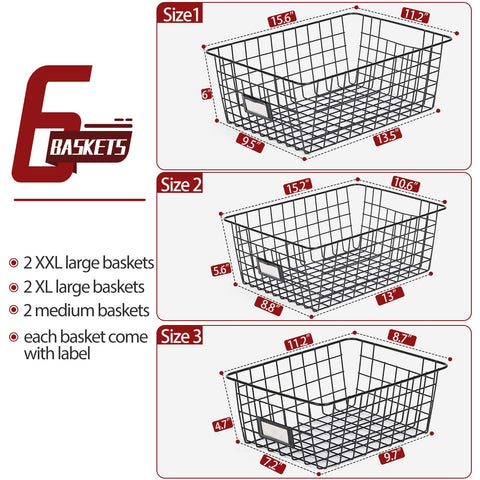 Cesta XXLarge VITEVER para almacenar snacks y frascos