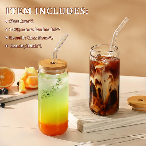 VITEVER vaso de borosilicato cristalino y duradero; resistencia y claridad para todo el día.