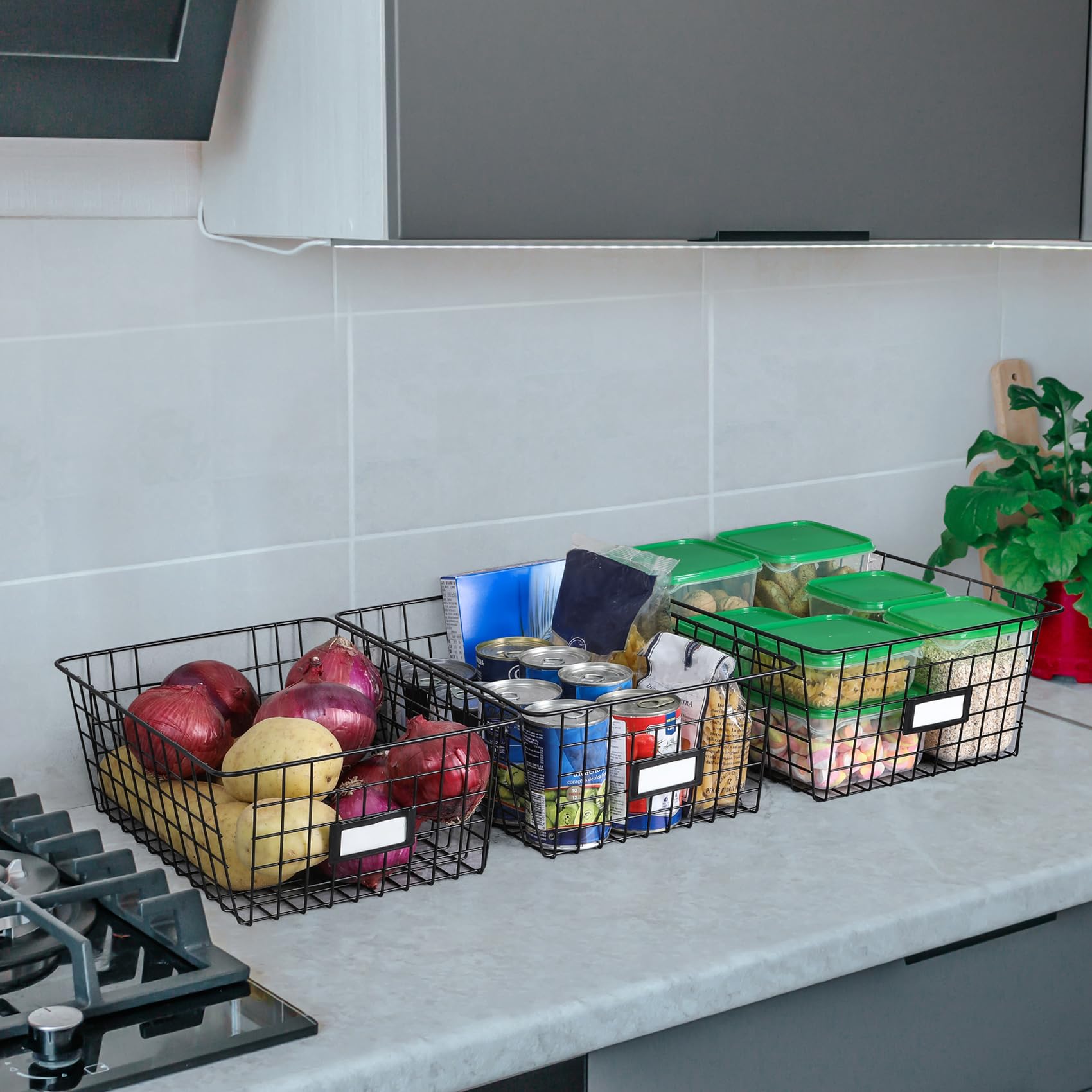 Cestas VITEVER para optimizar espacio en armario y cocina