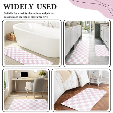 Acolchado cómodo VivaNest rosa: ideal para cocinar o estudiar.