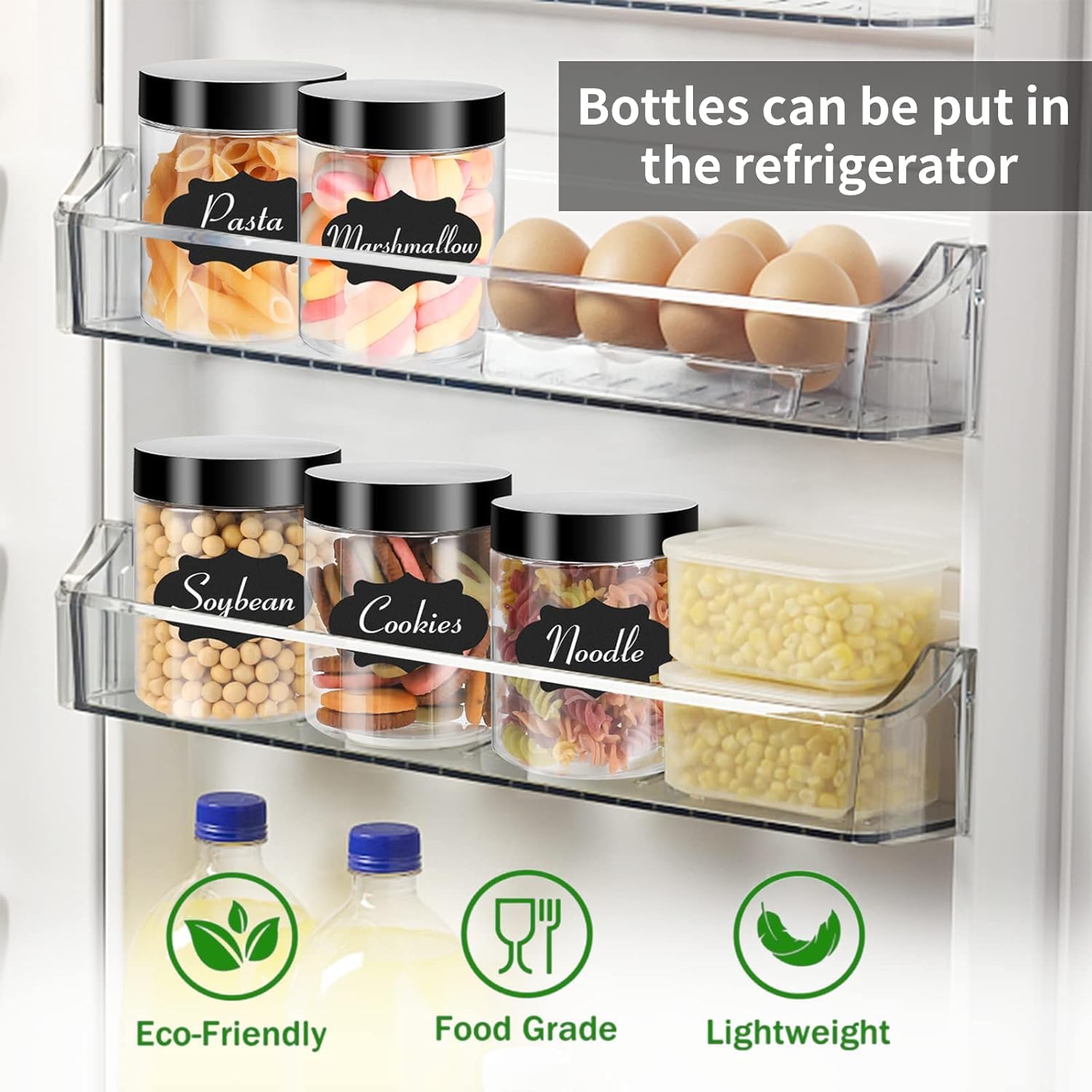 Vivimee diseño apilable optimiza espacio en despensa y refrigerador