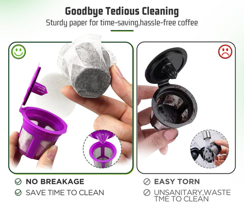Papel biodegradable de filtro K-Cup para Keurig de VIVI SKY