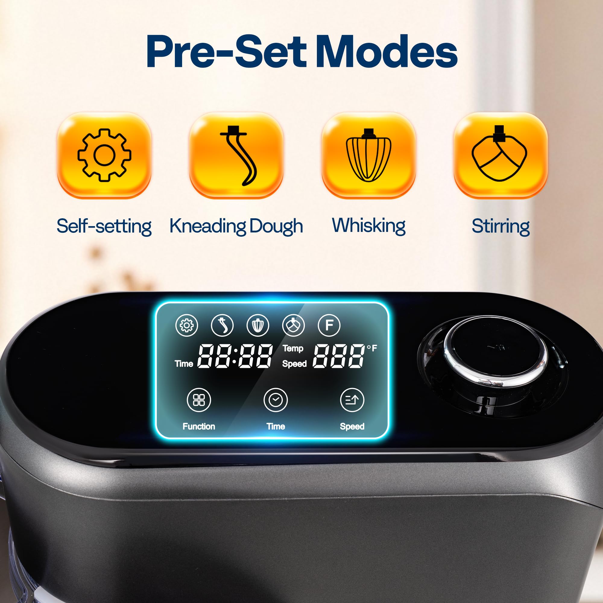 Motor de cobre de 660W de VIVOHOME para mayor potencia y menos ruido