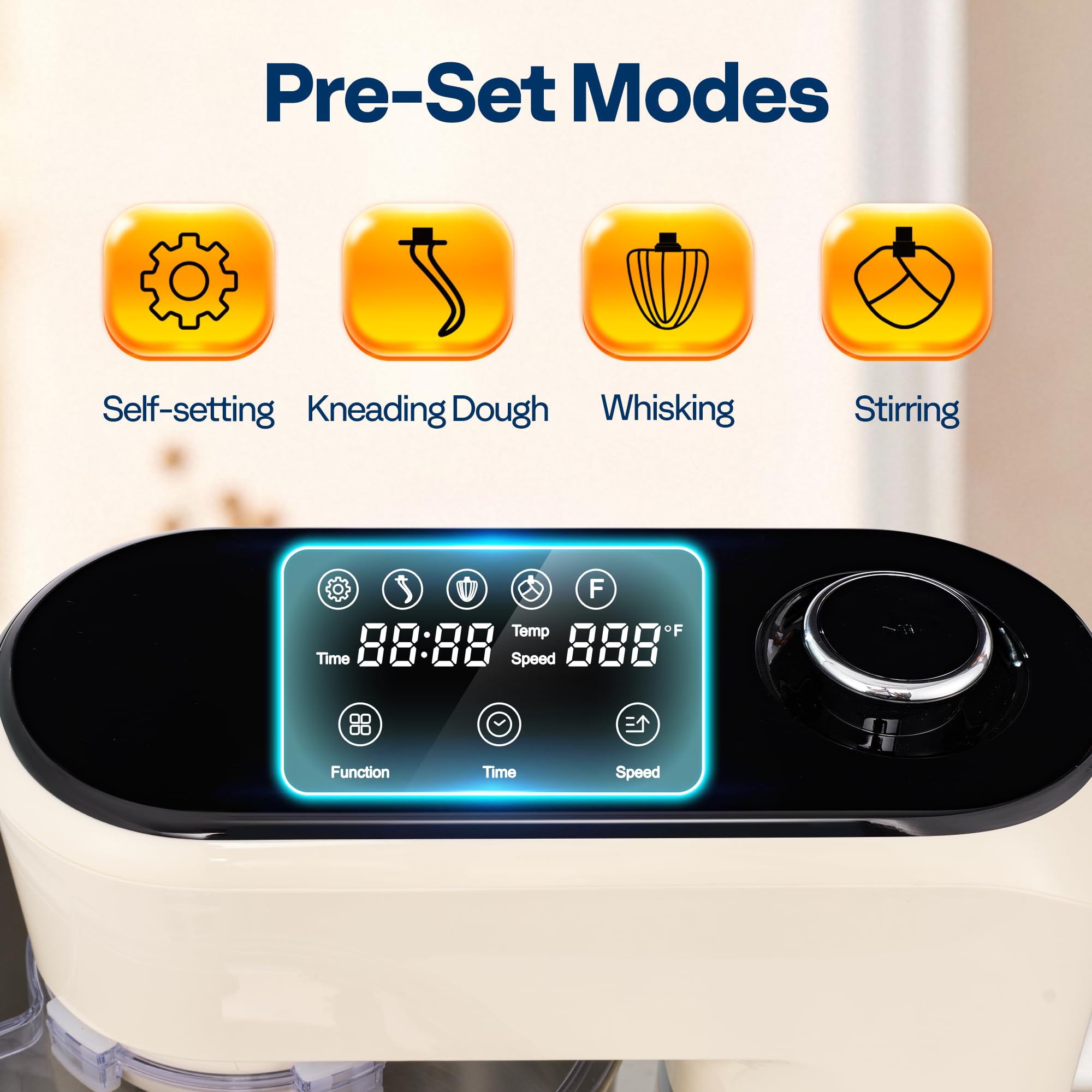VIVOHOME función de fermentación con temperatura estable para levado.