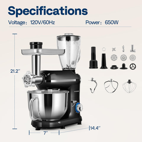 VIVOHOME: jarra de vidrio 1.5L ideal para jugos y batidos