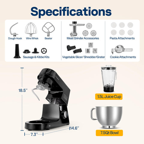 Accesorios lavables en lavavajillas VIVOHOME