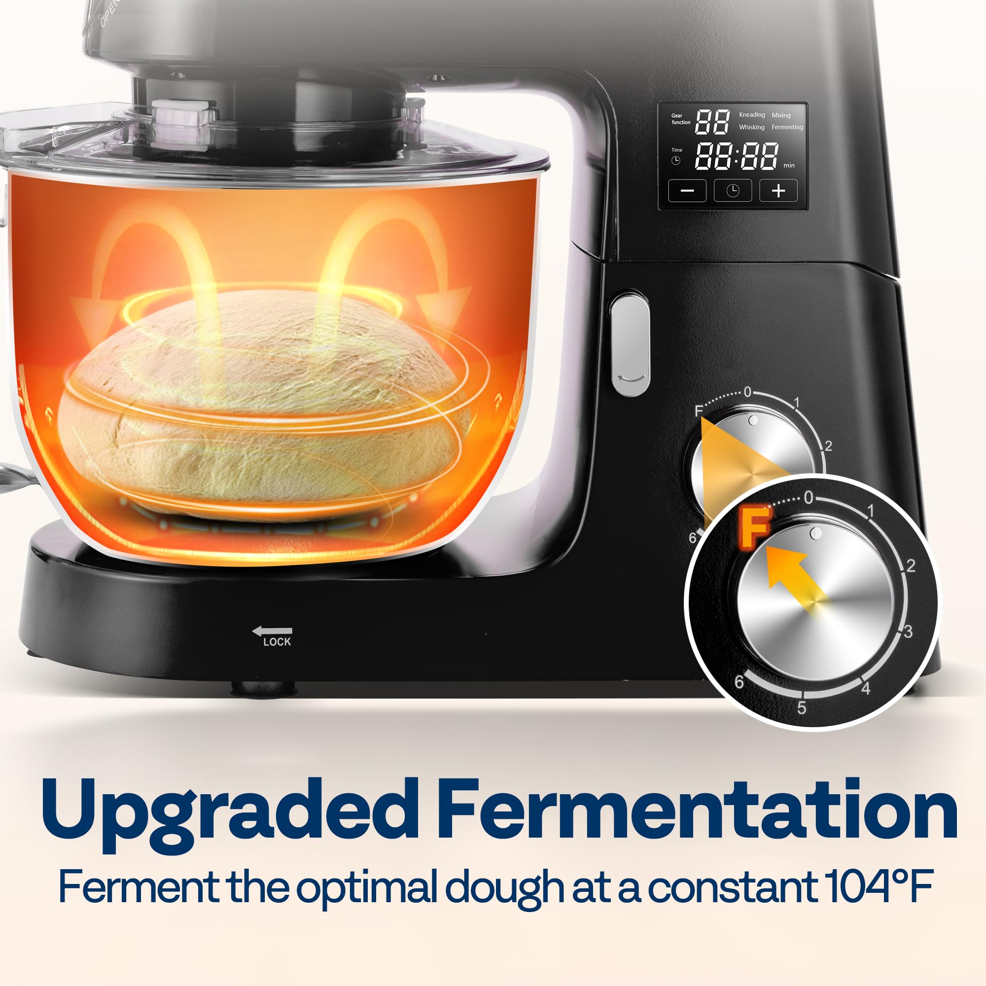 VIVOHOME fermentación de 60 minutos para levados, marca