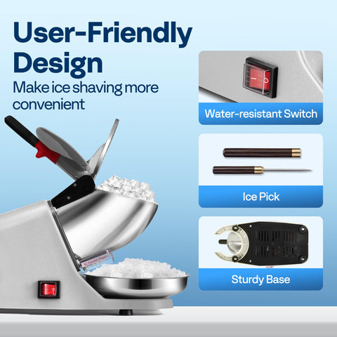 VIVOHOME pala hielo incluida facilita la preparacion