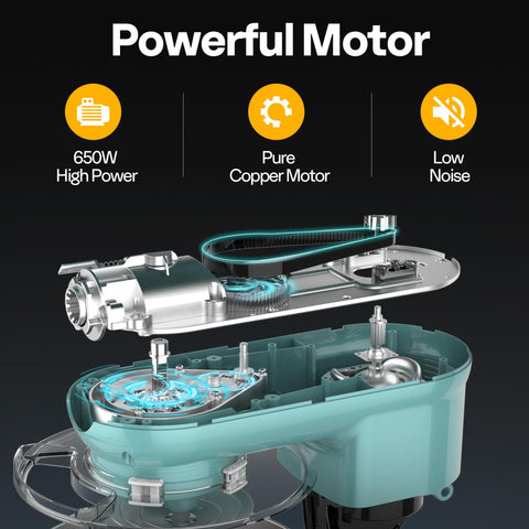 VIVOHOME picadora de carne 650W para preparaciones caseras.