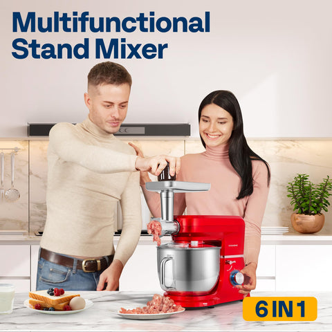 VIVOHOME Tazón de acero inoxidable 8.5 qt para masas grandes