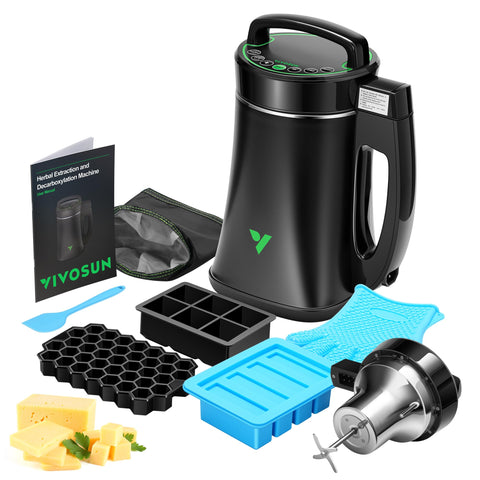 VIVOSUN máquina descarboxilacion e infusion con control preciso para hierbas