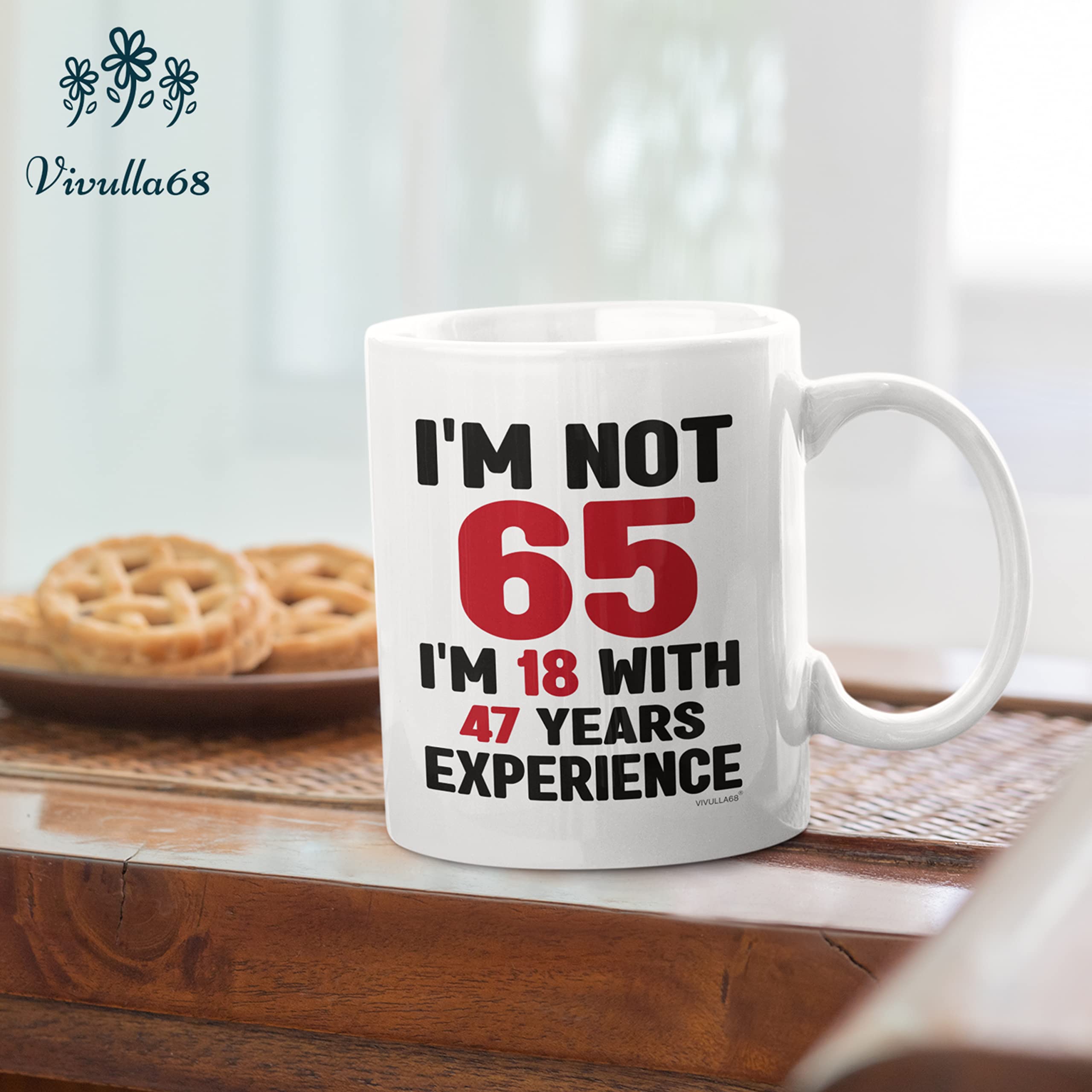 Taza Vivulla68 diseño llamativo 65: conversación en la celebración