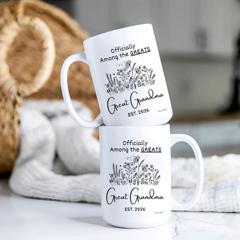 Vivulla68 Taza gran abuela apta para microondas y lavavajillas, cómoda.