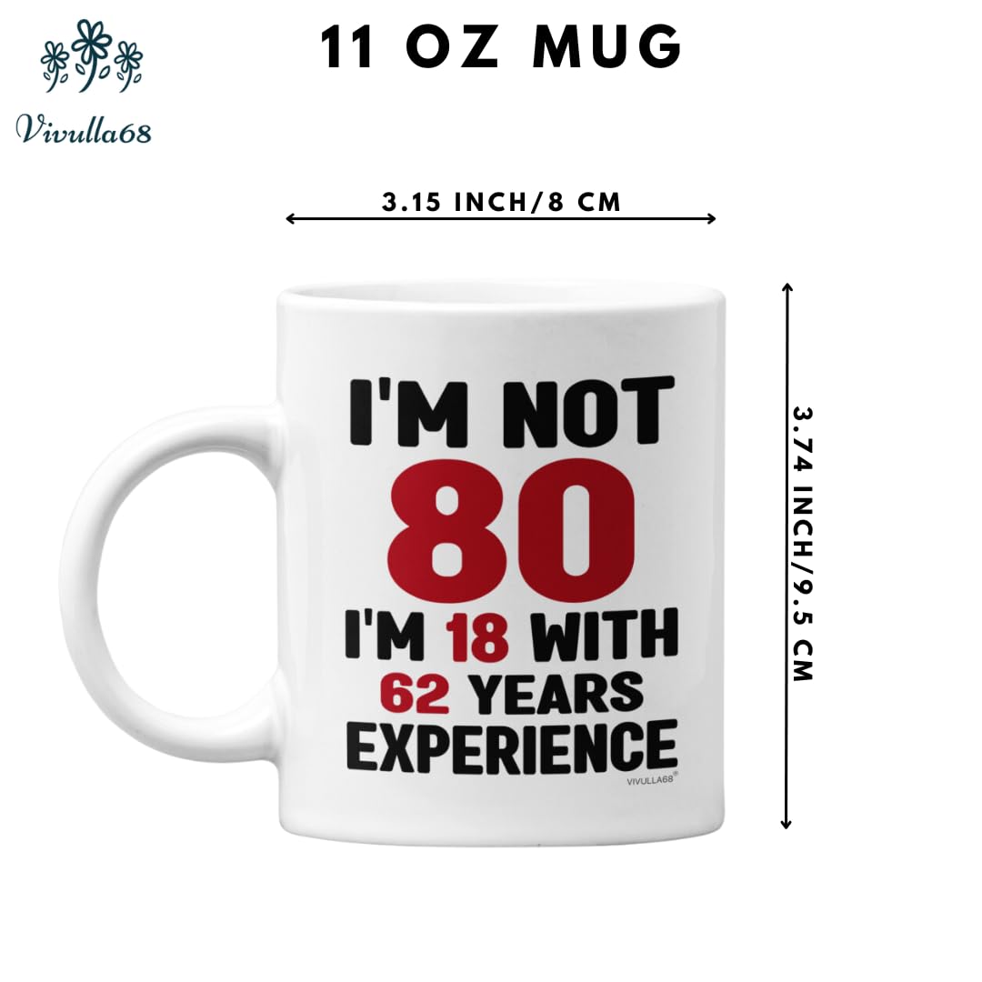 Taza Vivulla68 con impresión doble cara, regalo especial para cumpleaños