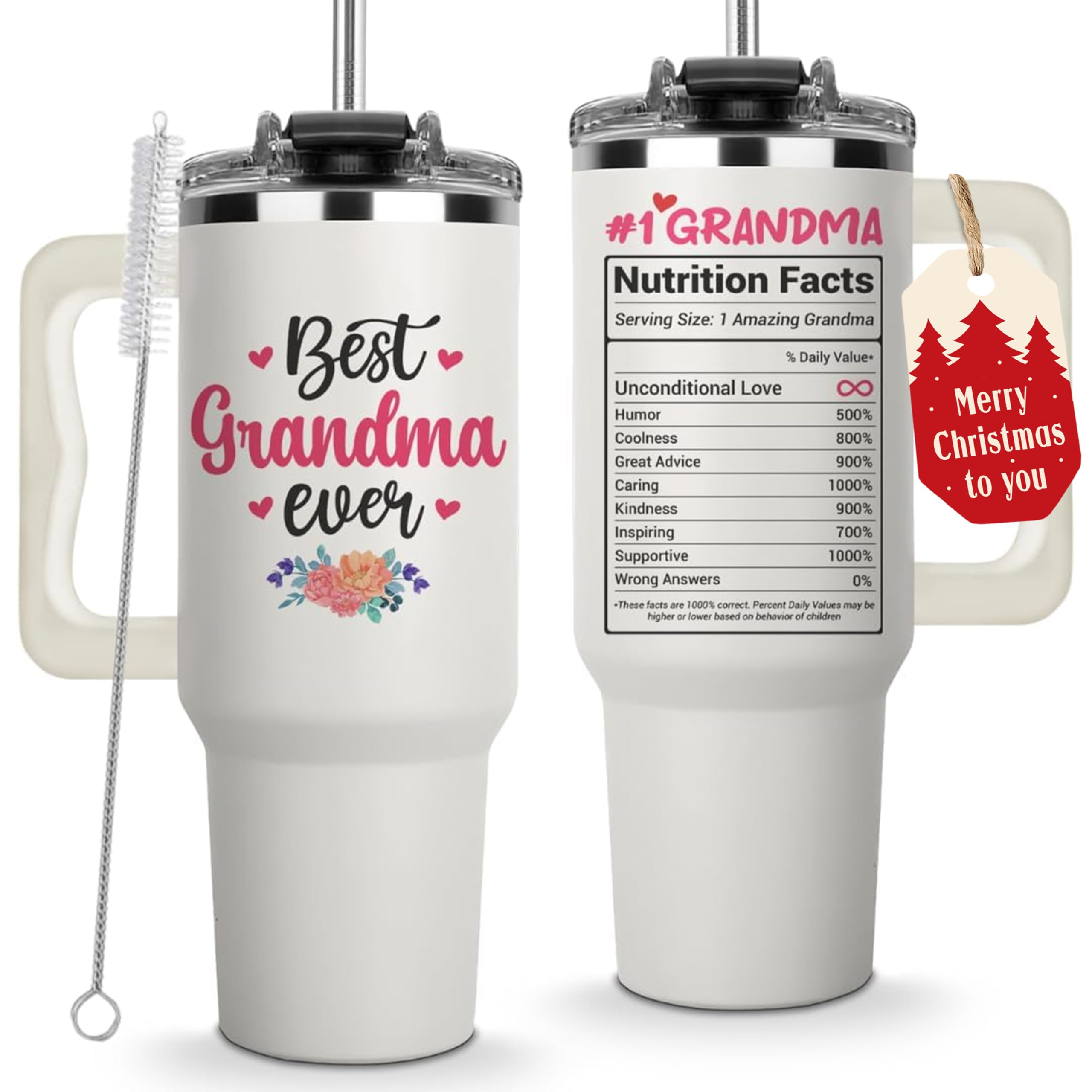 Vivulla68 vaso térmico con diseño de abuela, mantiene el café caliente por más tiempo.