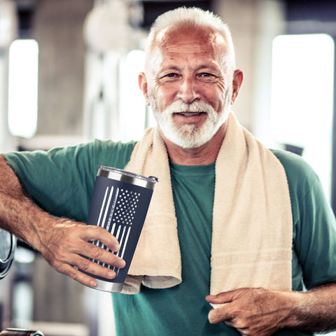 VIWIS vaso térmico 20 onzas con diseño práctico para hombres.