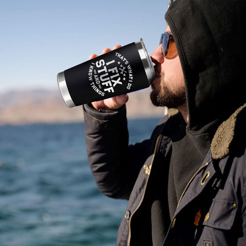 VIWIS vaso termico regalo papa 20oz, ideal para empezar el dia con energia