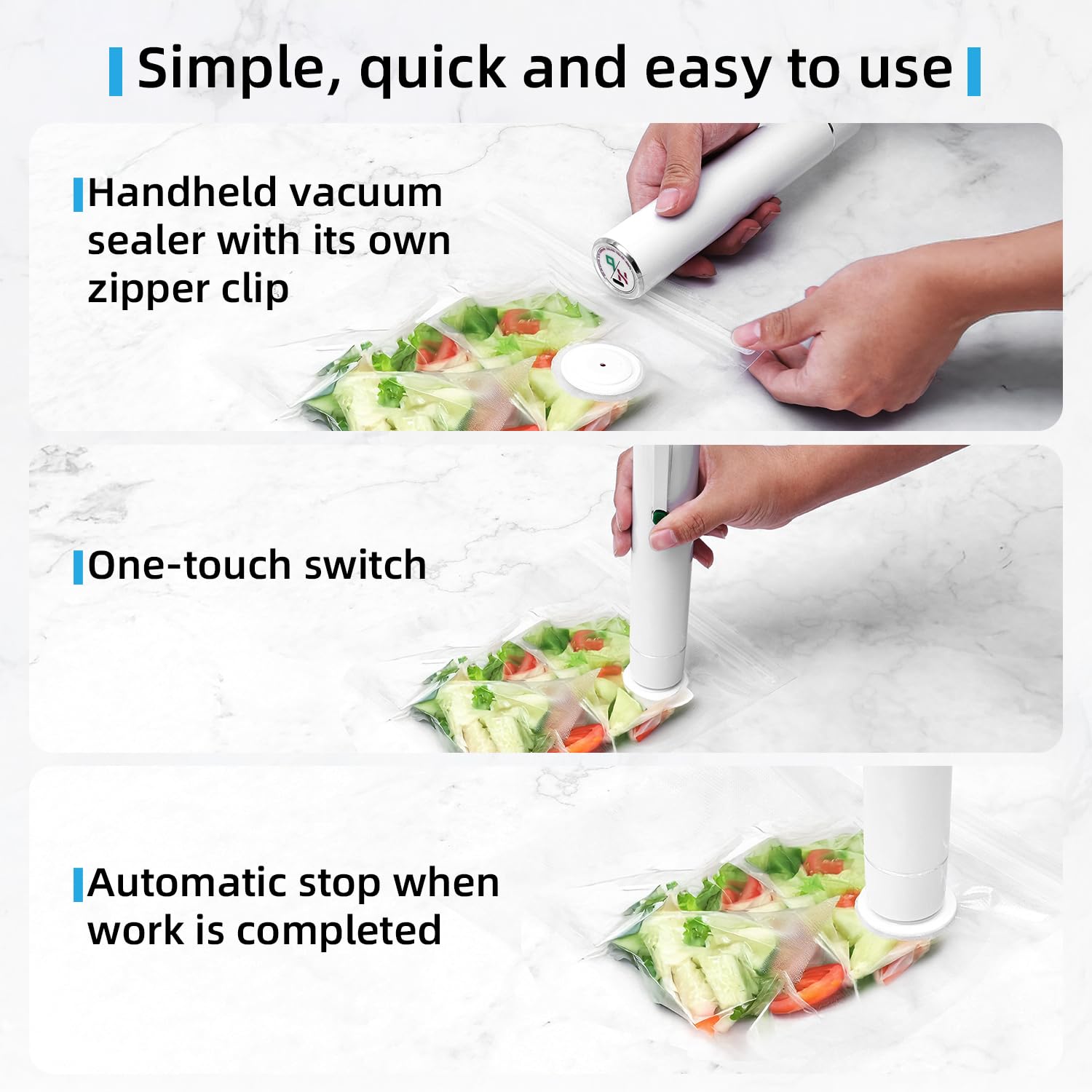 Vixino, diseño compacto para ocupar poco espacio en la cocina.