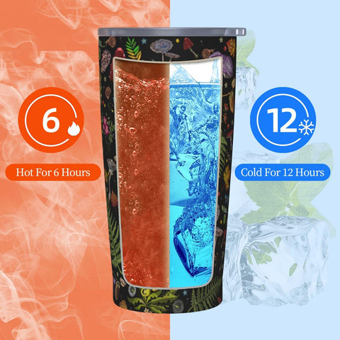 VJFDVNID vaso térmico hongo para té y café
