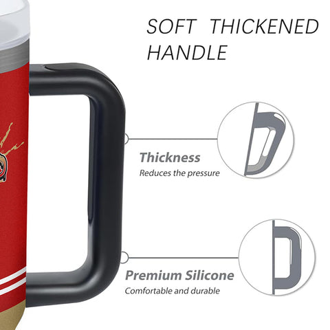 vkawesr San 30 oz tumbler con aislamiento de doble pared para temperatura estable