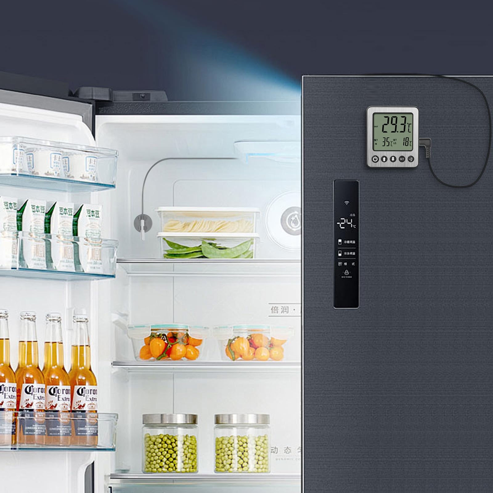 Imán exterior VLEJEARI para fijar al refrigerador