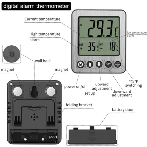 Sensor exterior VLEJEARI para monitoreo dentro y fuera
