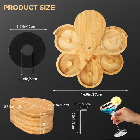  Rimador Tajín para margaritas con borde perfecto, VMAWJ