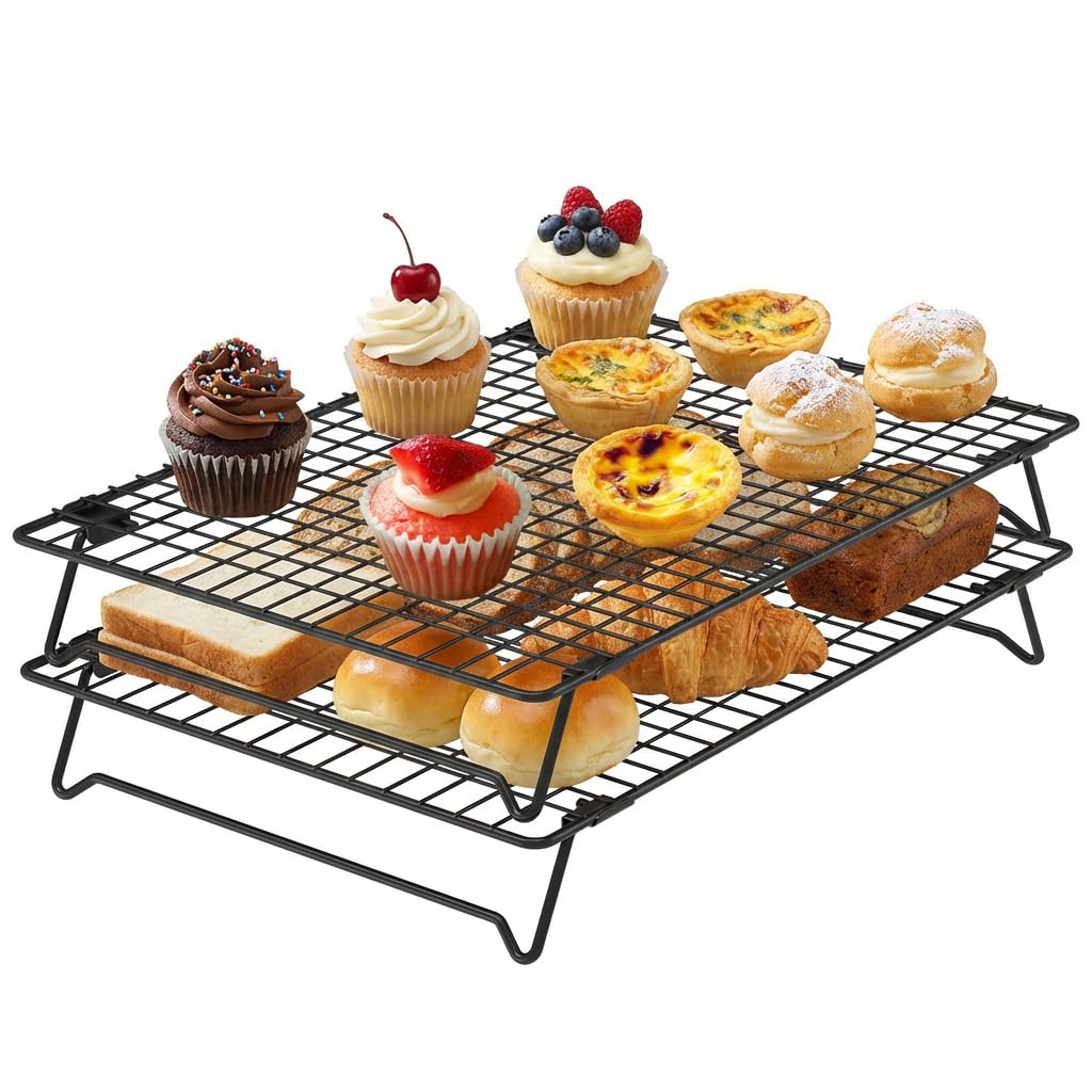 VMBQRTI: enfriador apilable para cupcakes para enfriado rápido.