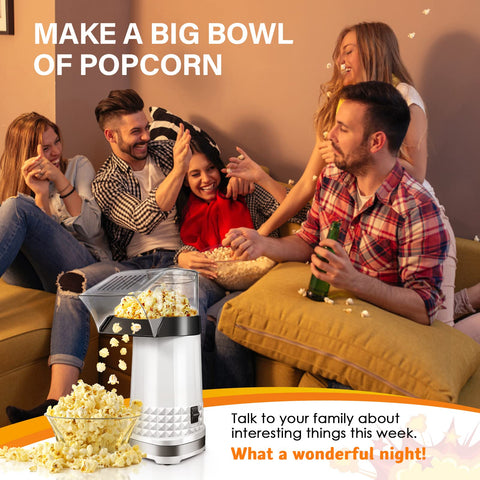 Gran producción de palomitas en Vminno para reuniones familiares.