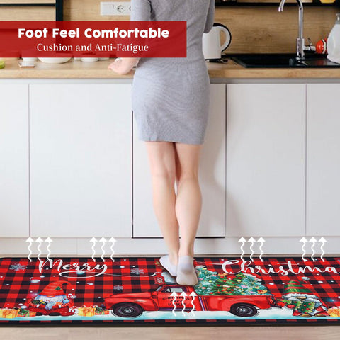 Voanos alfombras de cocina, acolchado cómodo, reduce la fatiga al cocinar.