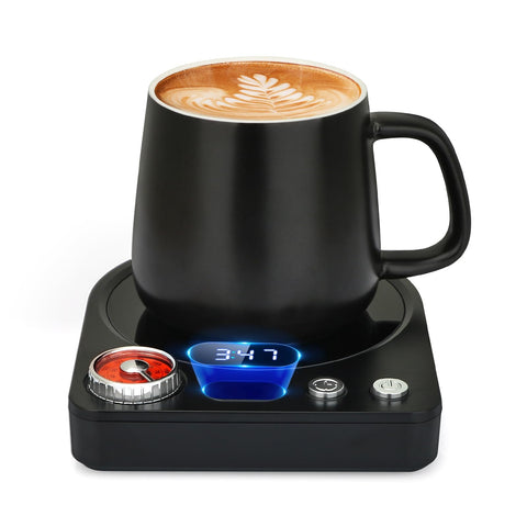 VOBAGA calentador de taza con placa de 36W para calor rápido.