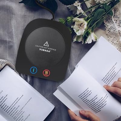 VOBAGA Calentador de tazas: regalo práctico para aficionados al café y té