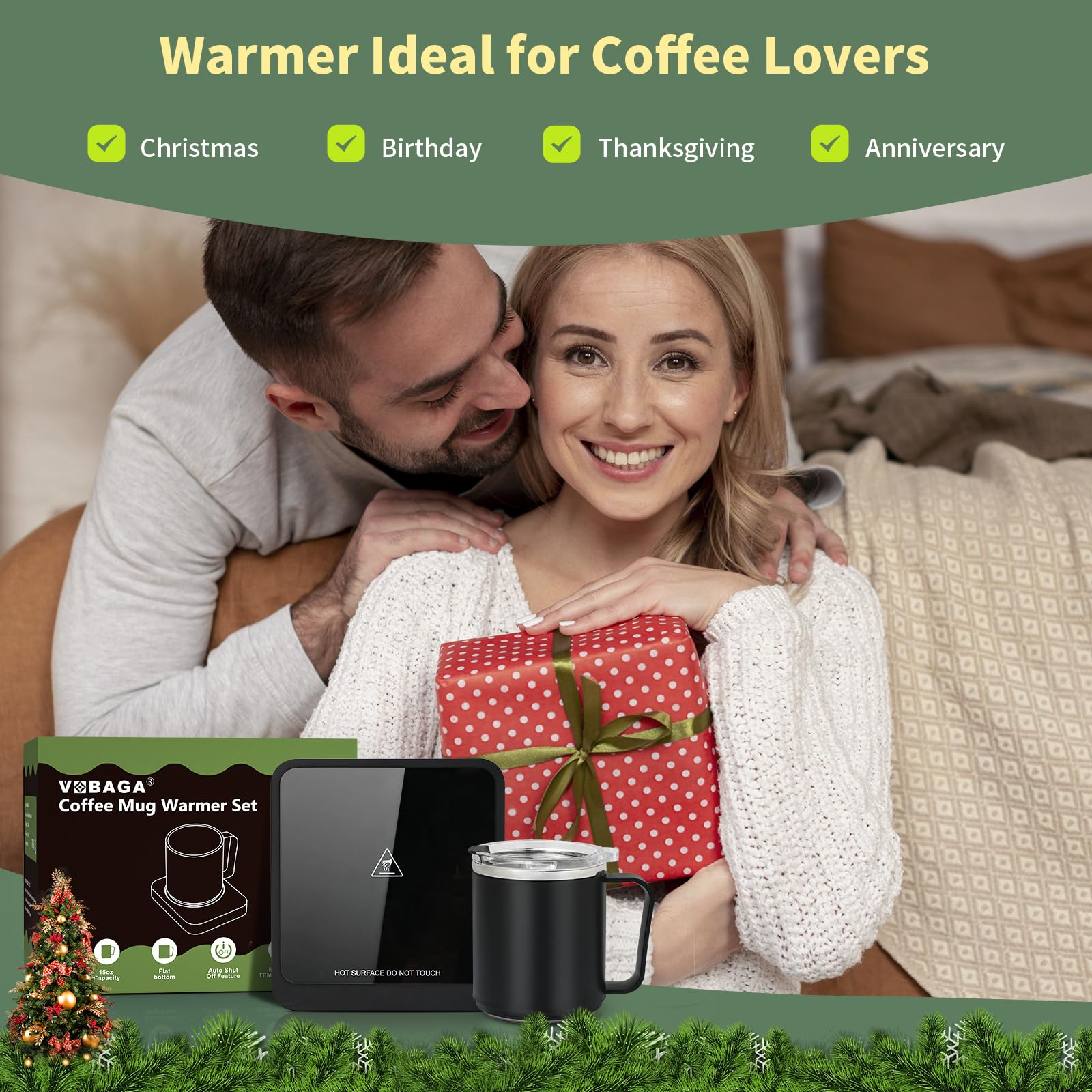 Regalo ideal de VOBAGA para amantes del café, buena opción para fechas especiales