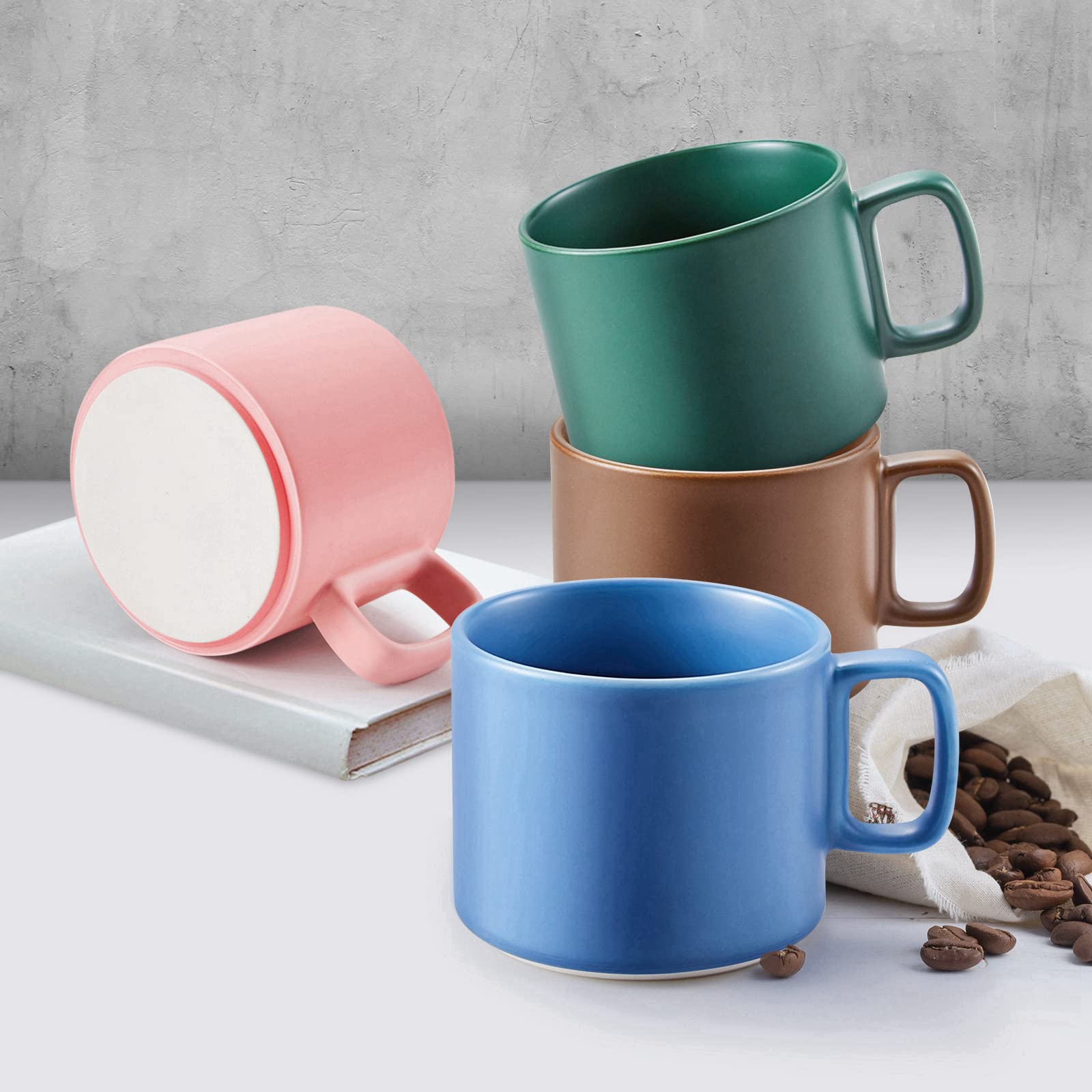 Taza VOBAGA 11oz apta para lavavajillas, limpieza sencilla
