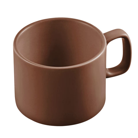 Taza VOBAGA 11oz vista frontal, ideal para beber café caliente