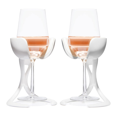VoChill copa con pie en enfriamiento, mantiene el vino a la temperatura óptima.