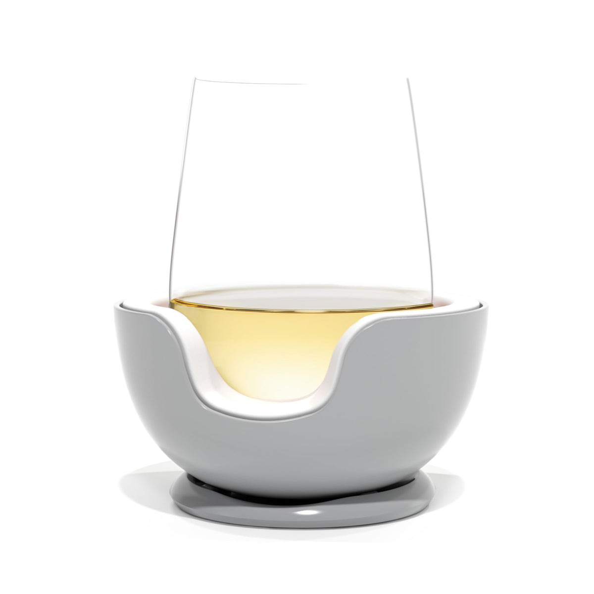 VoChill enfriamiento para vaso sin tallo, mantiene el vino fresco en cada sorbo.