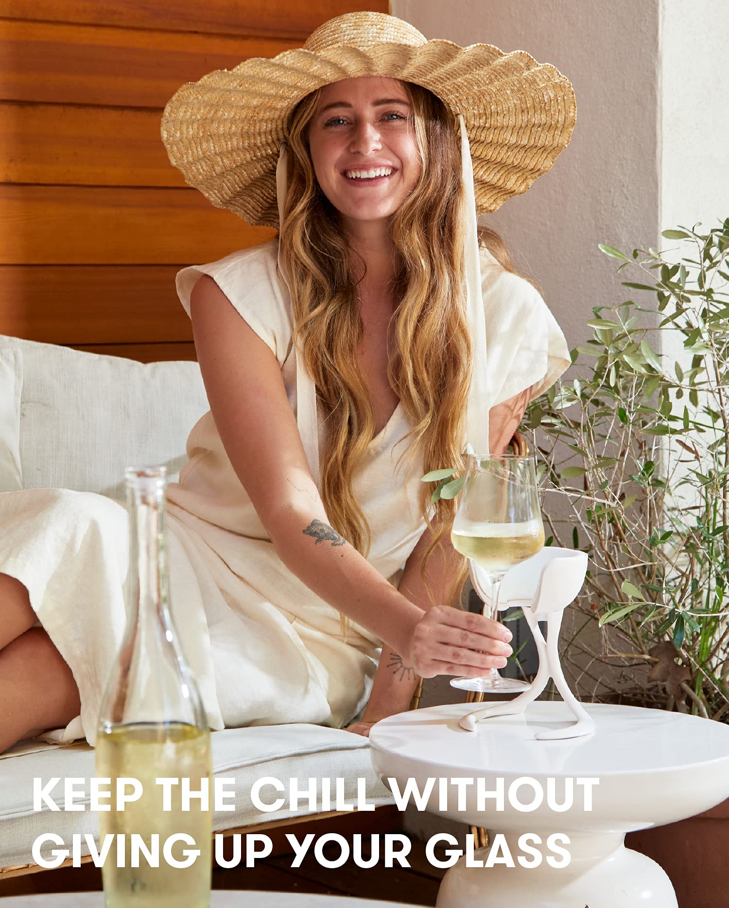 VoChill pensado para vinos blancos, rosados y espumosos