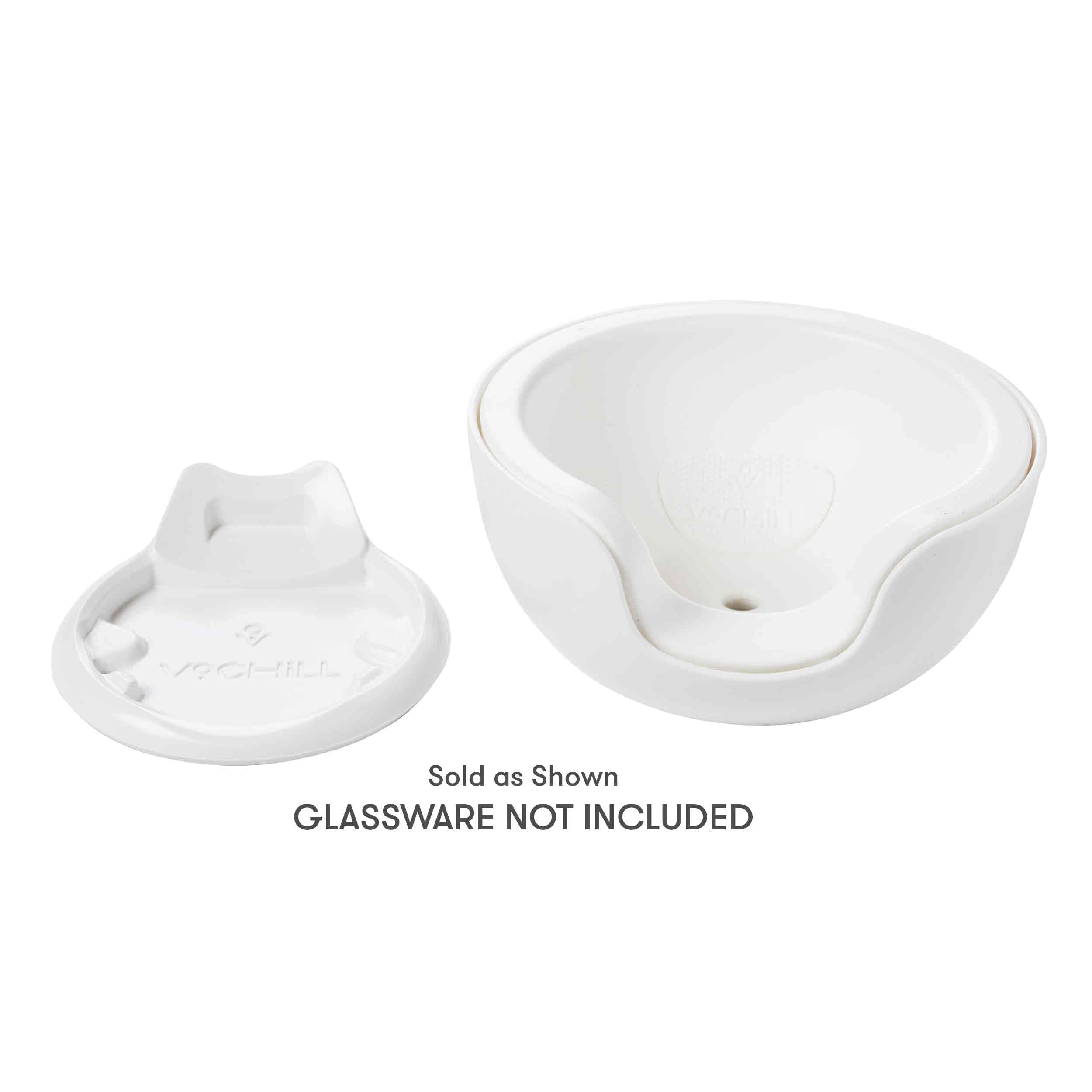VoChill vaso sin tallo enfriado conserva la frescura sin perder estilo