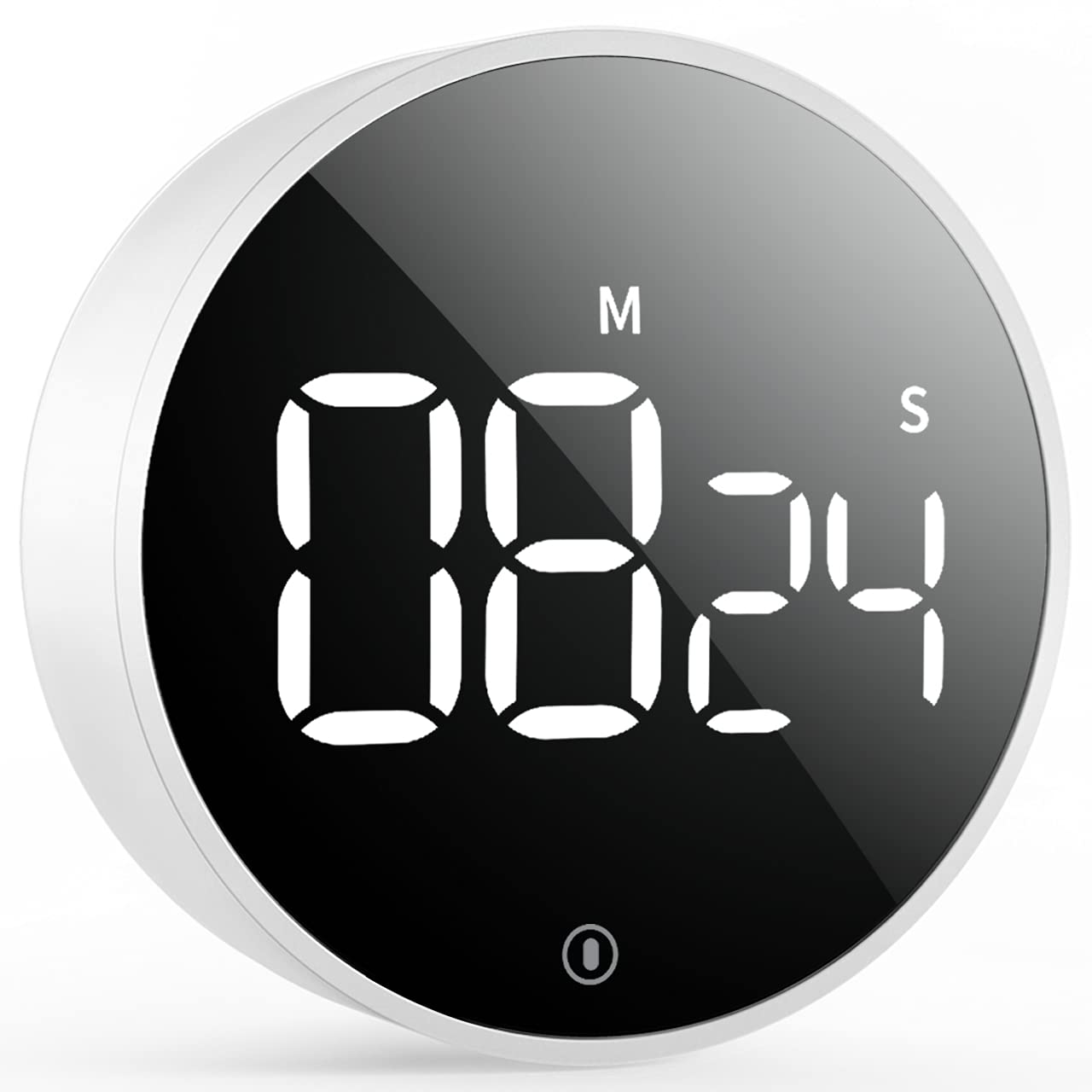 VOCOO temporizador digital de cocina, frente, fácil de usar para cocción precisa.