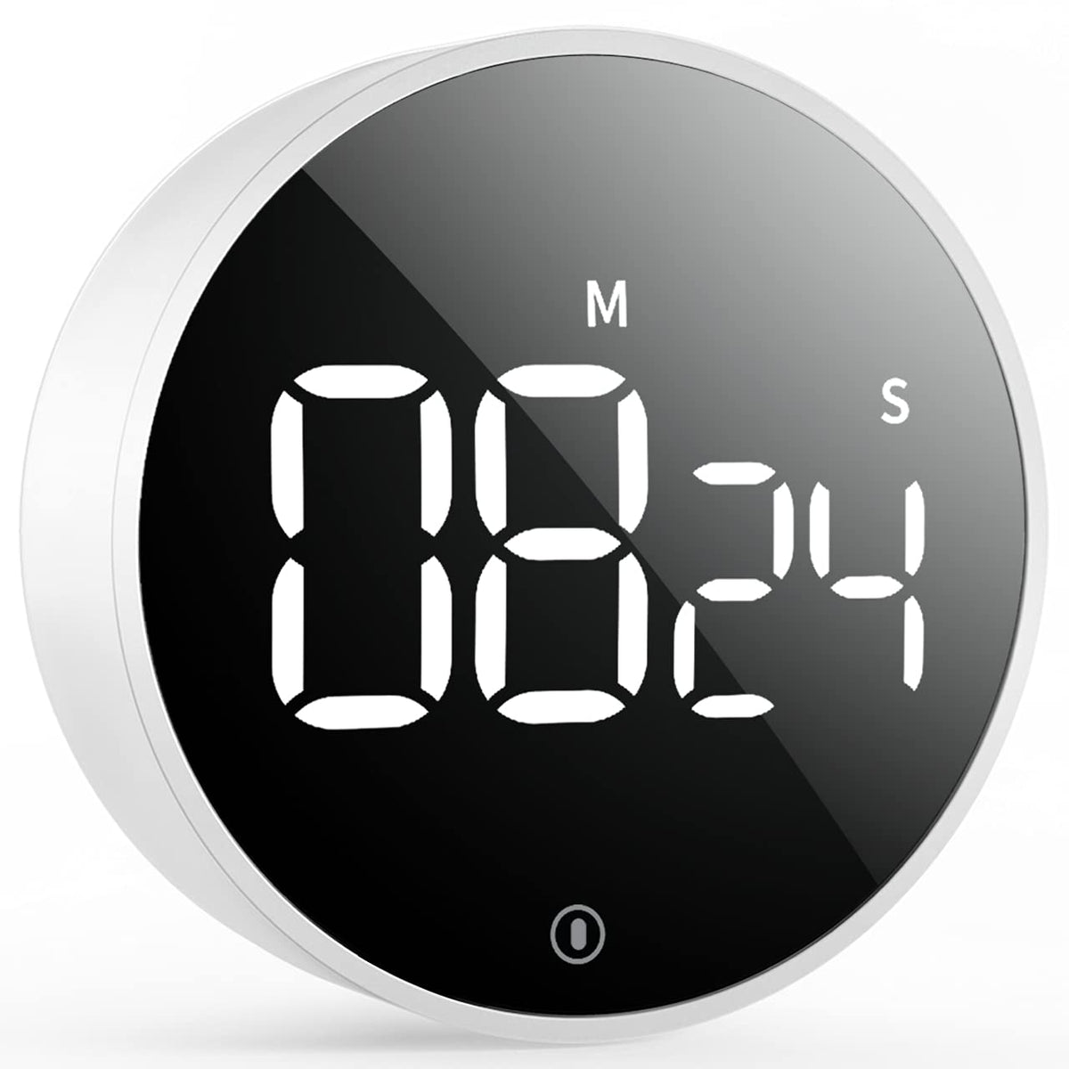VOCOO temporizador digital de cocina, frente, fácil de usar para cocción precisa.