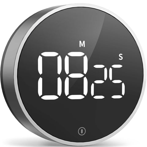 VOCOO temporizador digital magnético en frontal con pantalla grande para cocina