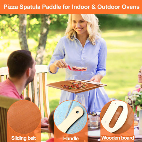 Vodolo pala-pizza-multifuncional sirve para pizzas, panes y bollos