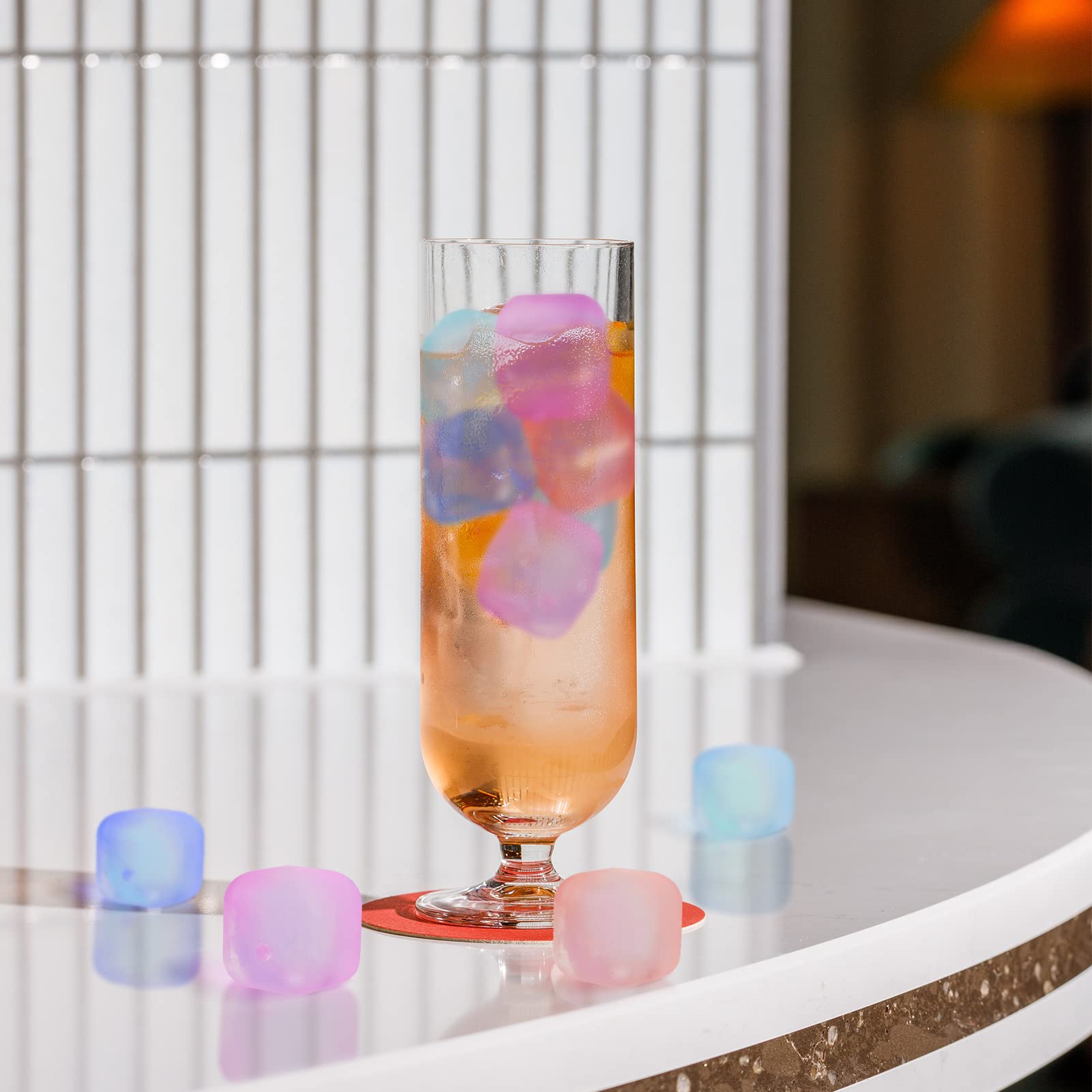 VOGVOG cubos de hielo que no diluyen la bebida y refrescan.