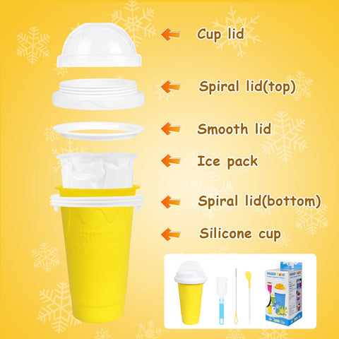 VOIEOV Slushie Cup cepillos de limpieza incluidos