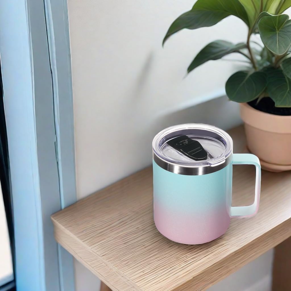 Volhoply aislamiento doble pared al vacío, conserva bebidas frías o calientes.