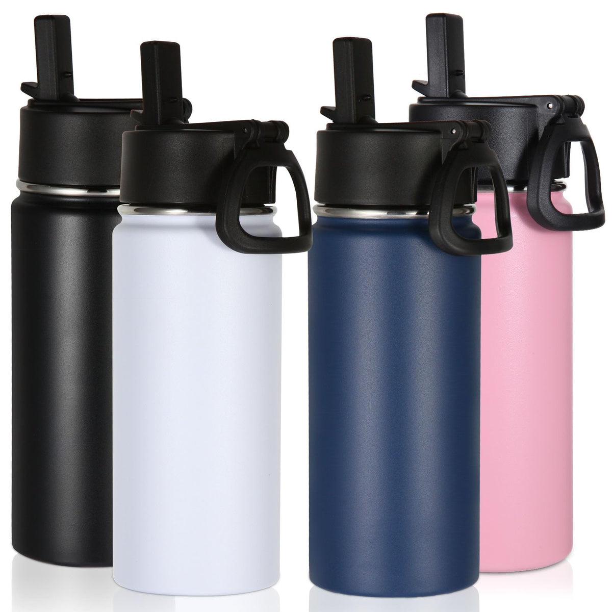 Volhoply botella 16 onzas para niños con diseño variado, ideal para la escuela.